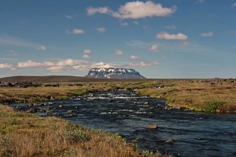 Mount Herðubreið 写真素材