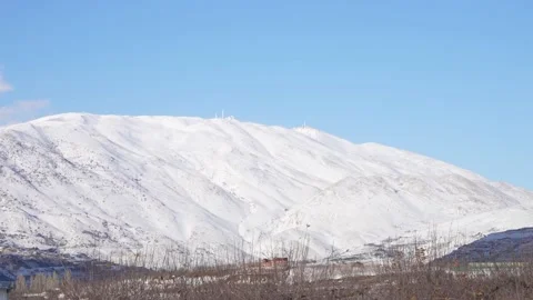 Mount Hermon Stock Footage 192406442