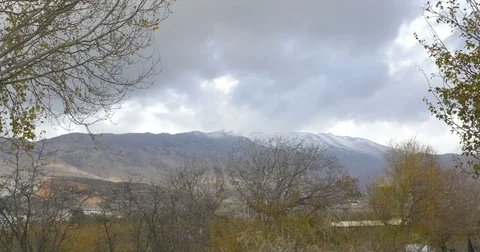 Mount Hermon in winter Stock Footage 80818482