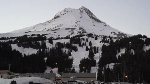 Mount Hood, Oregon 4K Stock Footage 187342601