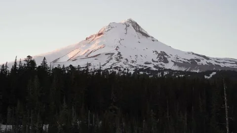 Mount Hood, Oregon 4K Stock Footage 187346356