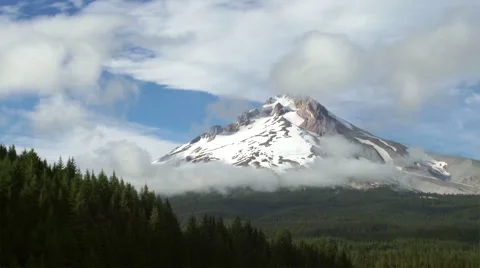 Mount Hood in Summer, 4K Stock Footage 41058257