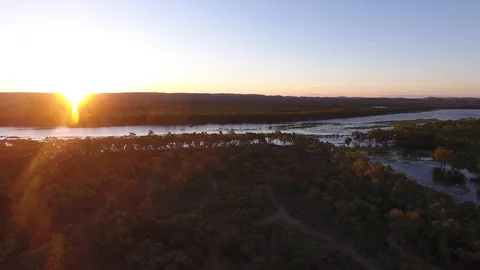 Mount Isa sunset Stock Footage 129283351