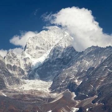 Mount Kangtega Stock Photos