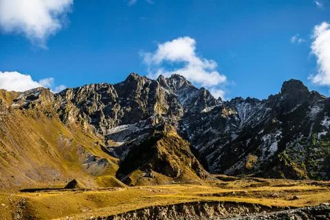 Mount Kazbegi Stock Photos