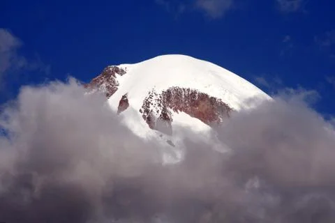 Mount Kazbek Stock Photos