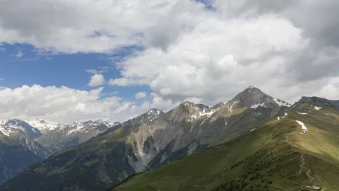 Mount Kendelspitze time lapse Stock Footage 122466481