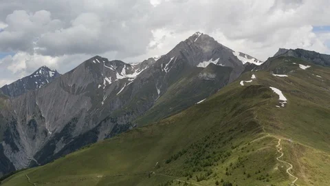 Mount Kendelspitze time lapse Stock Footage 122467122