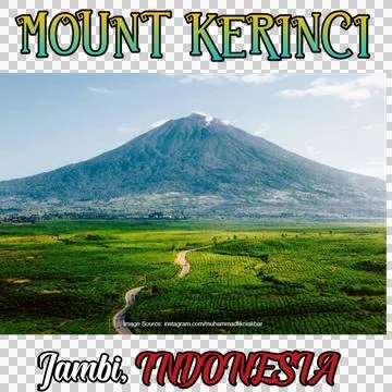 MOUNT KERINCI Stock Photos