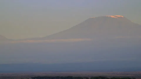 Mount Kilimanjaro Stock Footage 134898866