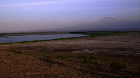 Mount Kilimanjaro Stock Footage 134899318