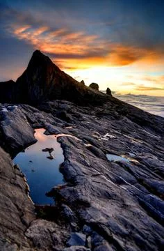Mount kinabalu Stock Photos