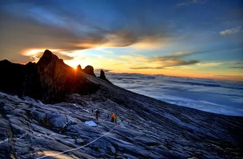 Mount kinabalu Stock Photos