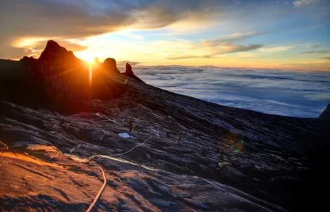 Mount kinabalu Stock Photos