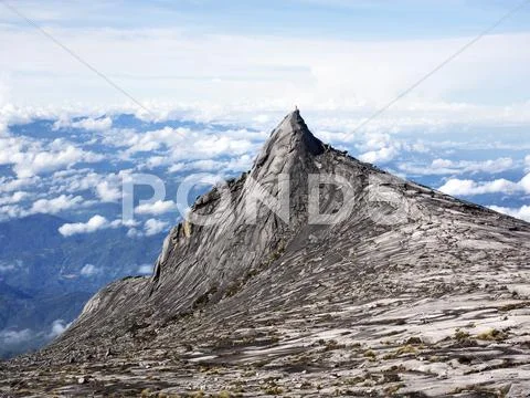 Mount Kinabalu in Sabah, Malaysia Stock Photos