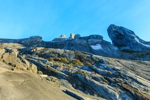 Mount Kinabalu scenery. Stock Photos