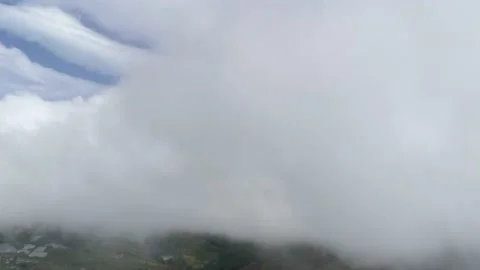 Mount Kinabalu Sea Of Clouds Timelapse Stock Footage 204123968