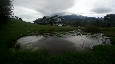 Mount Kinabalu Time Lapse Stock Footage 145312431
