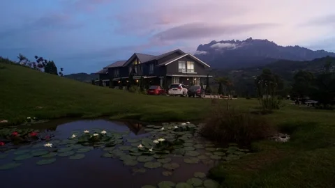 Mount Kinabalu time lapse Stock Footage 145312630