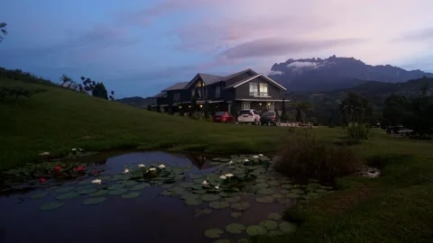 Mount Kinabalu Time Lapse Stock Footage 145312675
