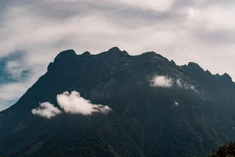 Mount Kota Kinabalu Stock Photos