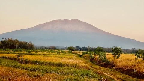 Mount Lawu 스톡 사진
