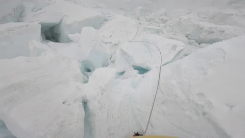 Mount Lhotse trek. Stock Footage 169629642