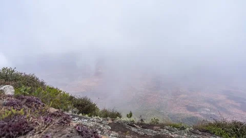 Mount Longido Summit Timelapse Stock Footage 317396155