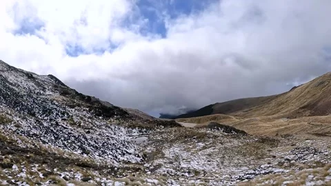 Mount Luxmore on the Kepler Track with Mountain Ridge views across the Sout.. Stock Footage 295242682