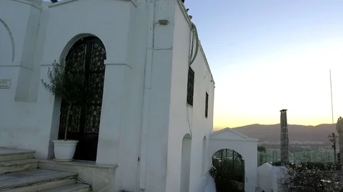 Mount Lycabettus Stock Footage 86341893