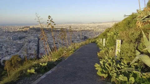 Mount Lycabettus Stock Footage 86348161