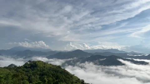 Mount Mapalad Summit 180 Video stock 196644772