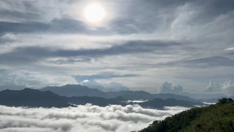 Mount Mapalad Summit View Video stock 196644888