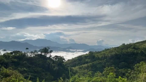 Mount Mapalad Summit View Video stock 196645207