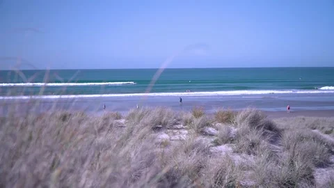 Mount Maunganui Vista Stock Footage 200929740