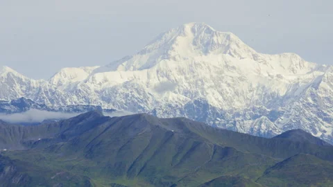 Mount Mckinley and the Alaska range Stock Footage 164948116