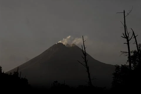 Mount Merapi Stock Photos
