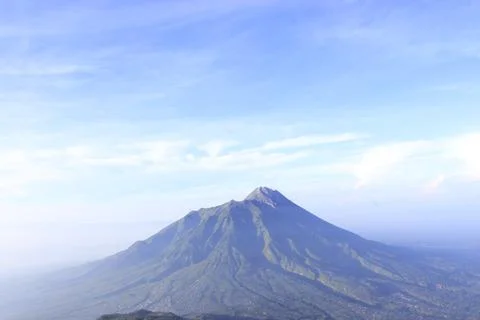 Mount Merapi 写真素材