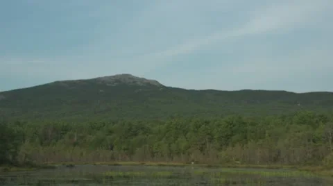 Mount Monadnock in New Hampshire Stock Footage 12015471
