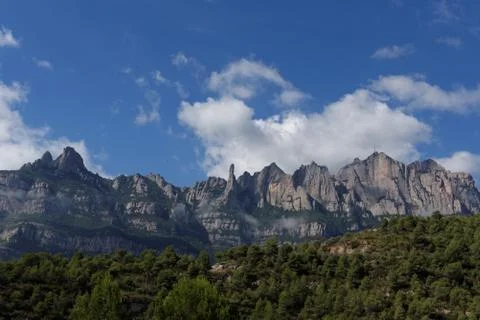 Mount Montserrat Stock Photos