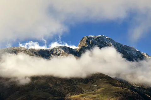 Mount Mucrone. Stock Photos