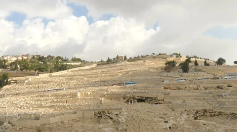 Mount of Olives 스톡 동영상 61756017