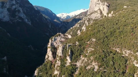 Mount Olympus´s ravins Stock Footage 137889184