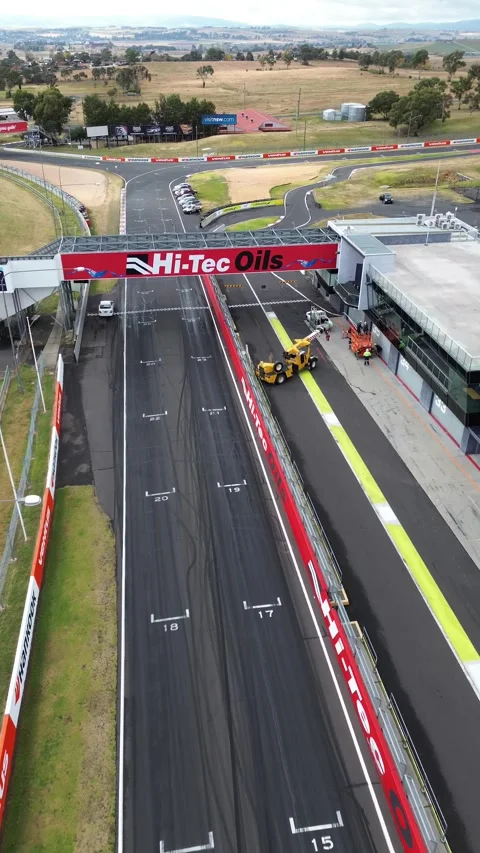 Mount Panorama Pit Straight and Start Line Vidéo 334906457