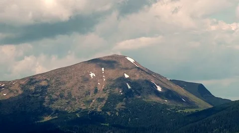 Mount Petros Stock Footage 69009066