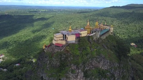 Mount Popa Stock Footage 81369673
