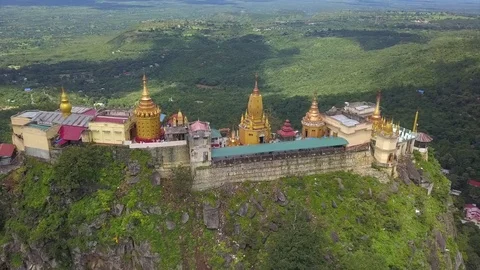 Mount Popa Stock Footage 81378419