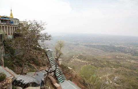 Mount Popa, Myanmar Stock Photos