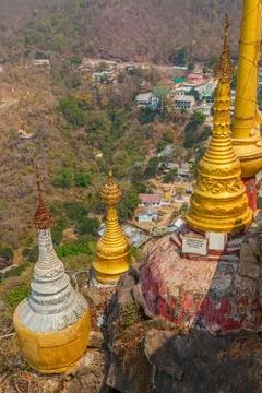 Mount Popa Stock-Fotos
