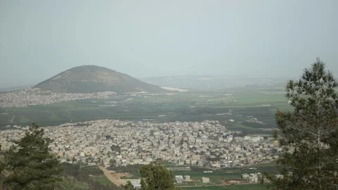 Mount Precipice Nazareth Stock Footage 102177940